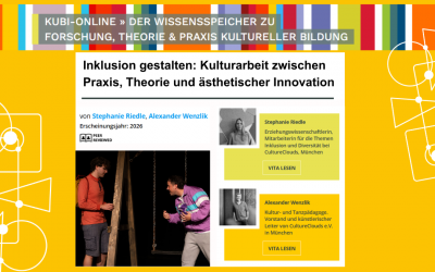 Lesetipp: Unser neuer Artikel zur inklusiven kulturellen Teilhabe