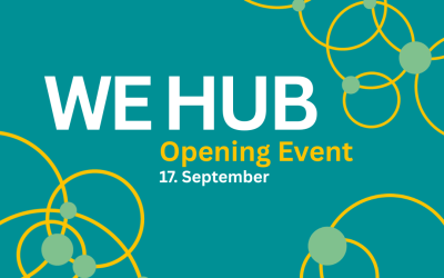 Einladung zum We Hub Opening Event am 17. September