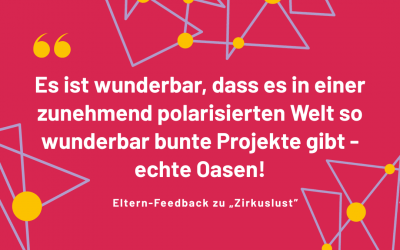 Feedback zu Zirkuslust